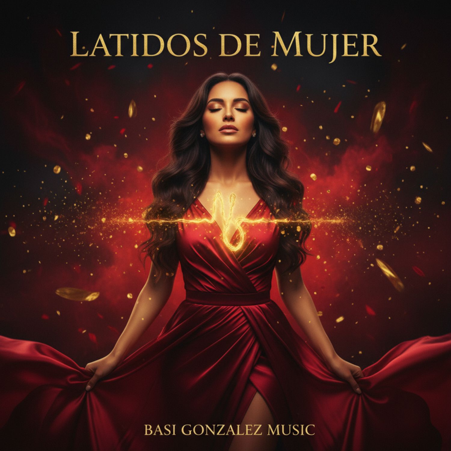 Portada del álbum Latidos de Mujer – Bachata